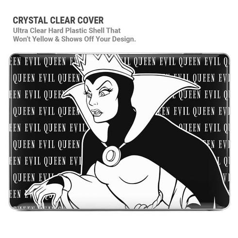Disney Villains Evil Queen Black and White MacBook Cases